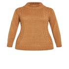Rosie Cable Knit Sweater image number null