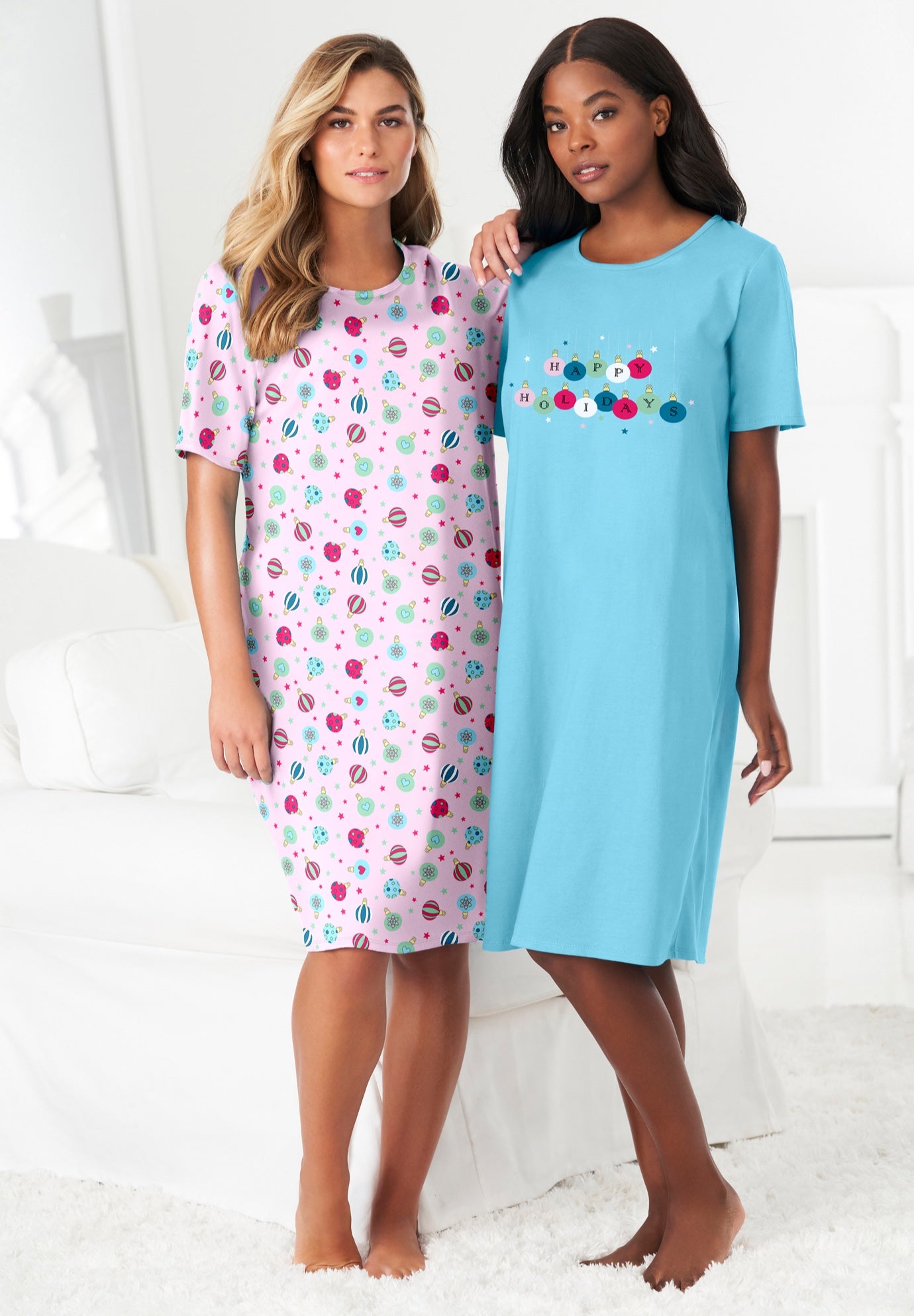 2-Pack Short-Sleeve Sleepshirt image number 7