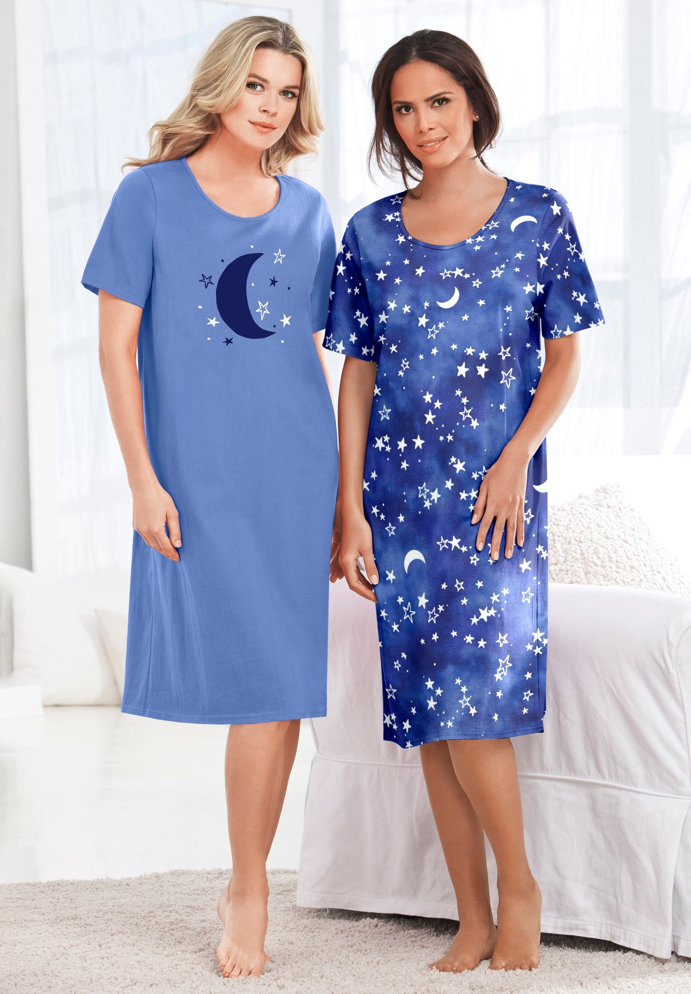 2-Pack Short-Sleeve Sleepshirt image number 0