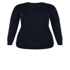 Tully Curved Hem Sweater image number null