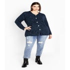 Amber Boucle Cardigan image number null