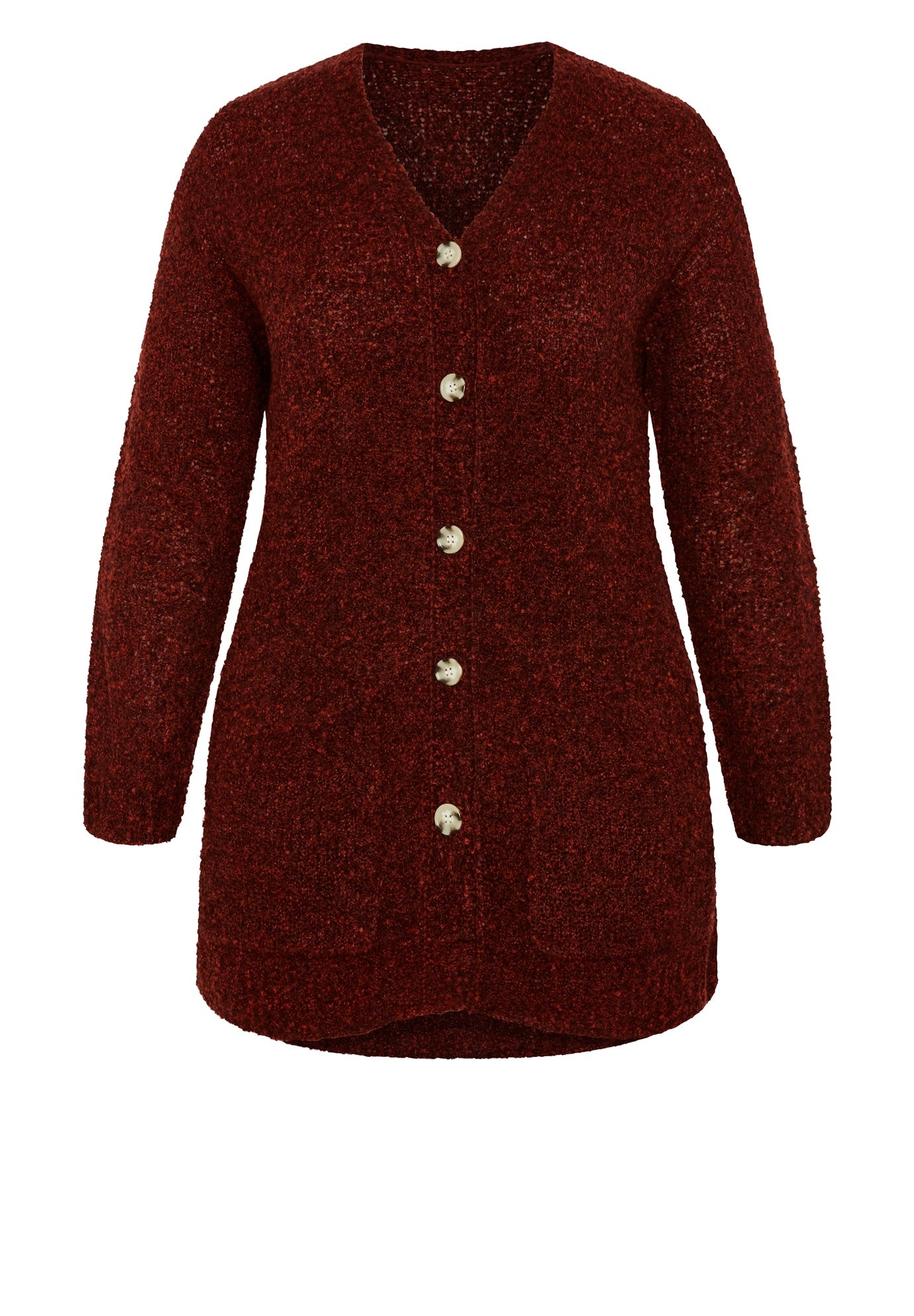 Amber Boucle Cardigan image number 3