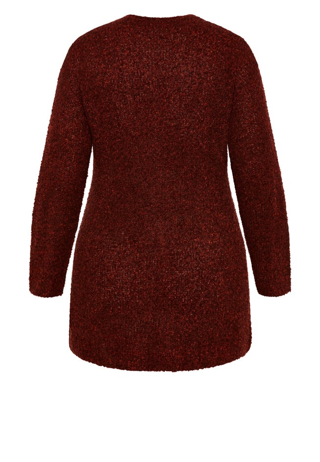Amber Boucle Cardigan image number 4