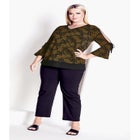 Lara Layered Print Top image number null