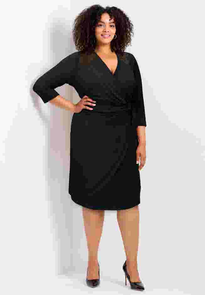 Deanna Wrap Lace Dress image number 0