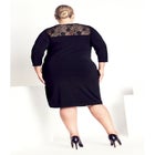 Deanna Wrap Lace Dress image number null