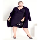 Deanna Wrap Lace Dress image number null