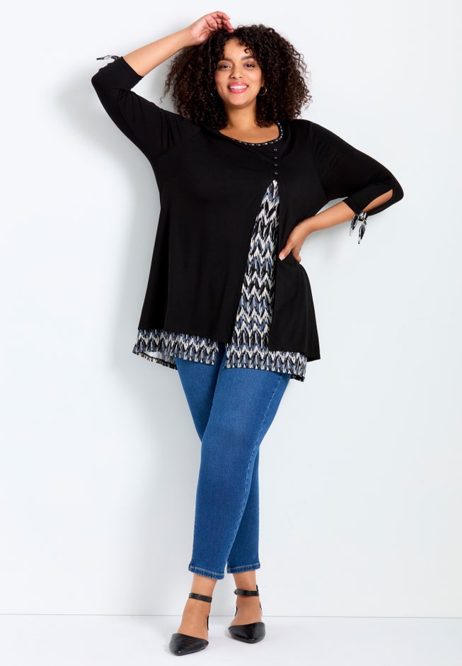 Alena Print Tunic image number 5