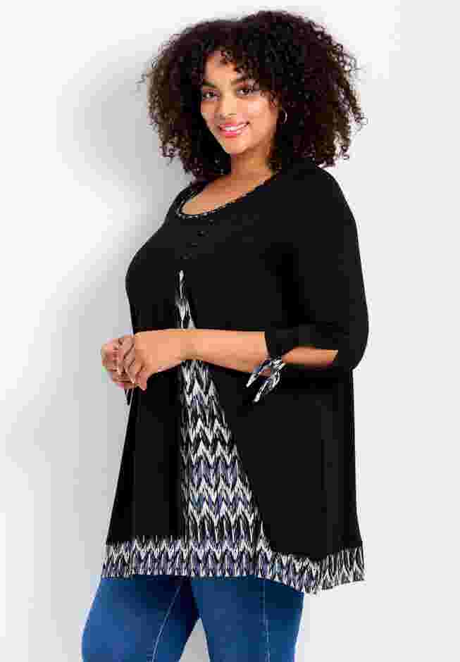Alena Print Tunic image number 4