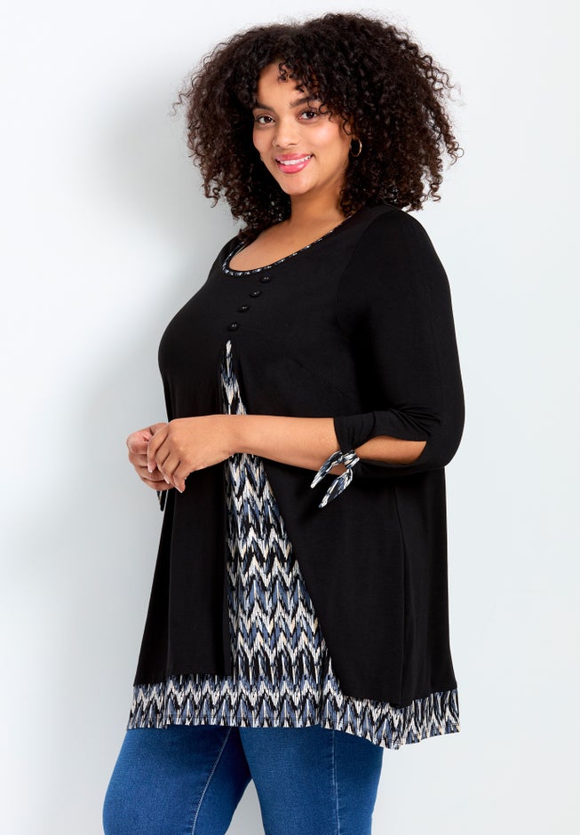 Alena Print Tunic image number 4