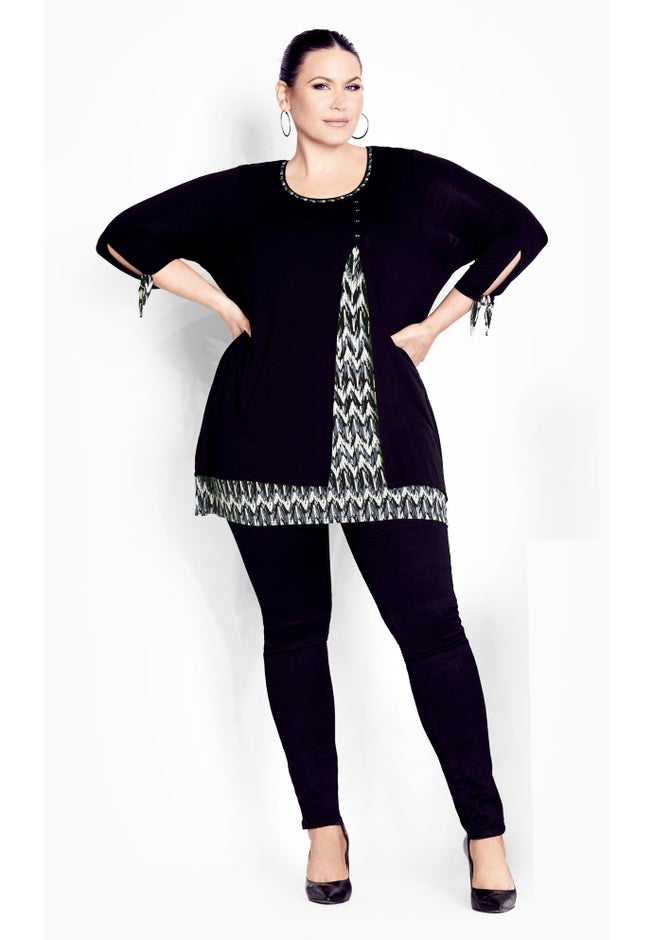 Alena Print Tunic image number 6