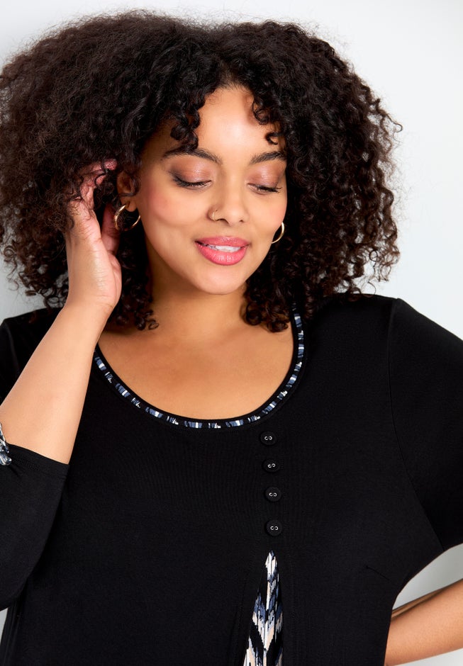 Alena Print Tunic image number 2