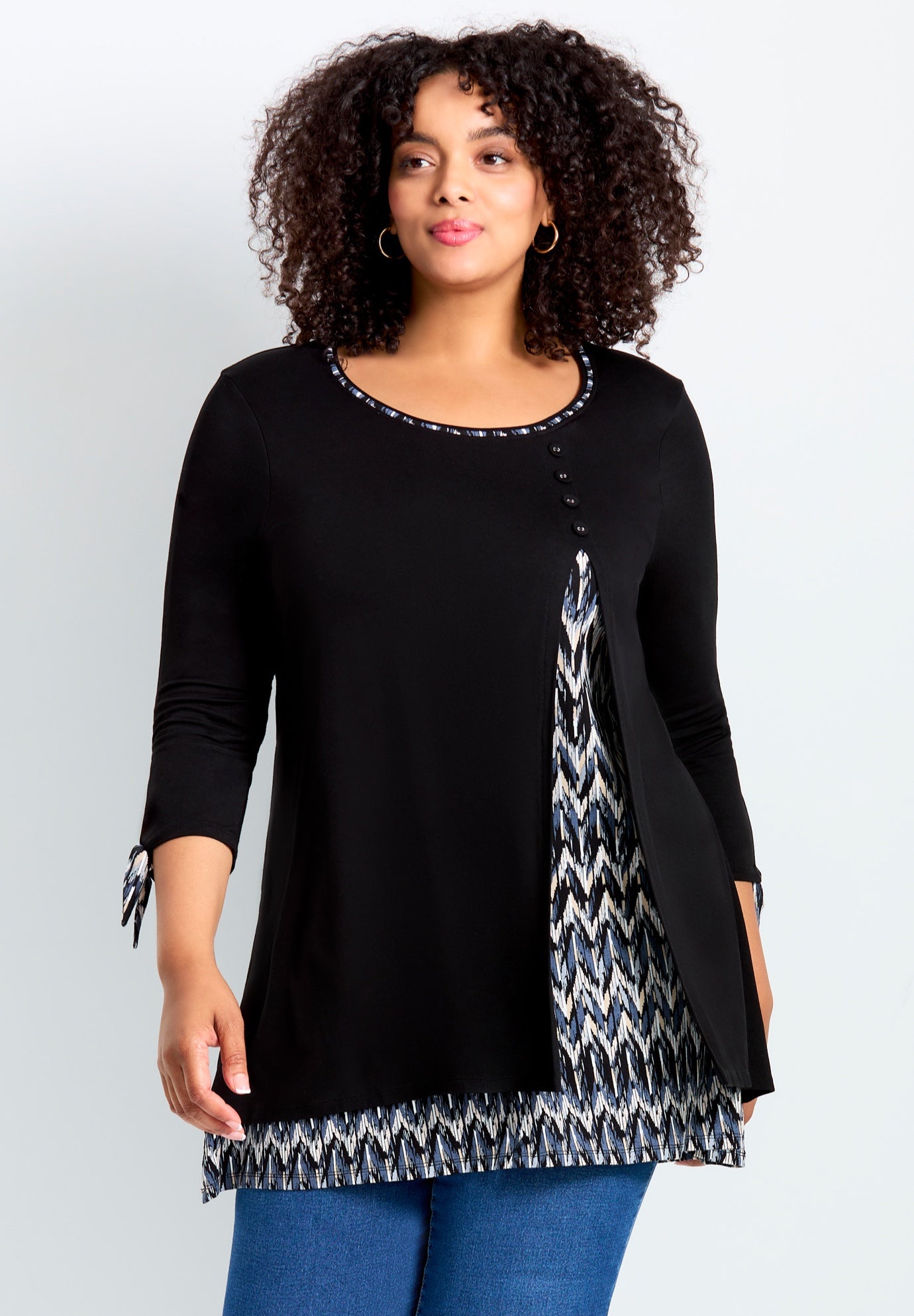 Alena Print Tunic image number 0