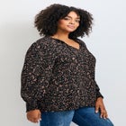 Abby Blouson Sleeve Blouse image number null