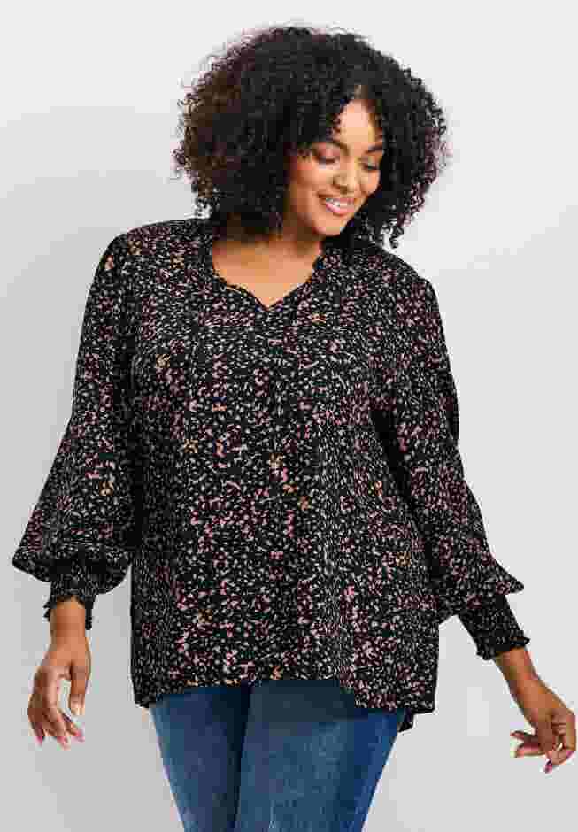 Abby Blouson Sleeve Blouse image number 0