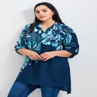Rita Placement Print Blouse image number null