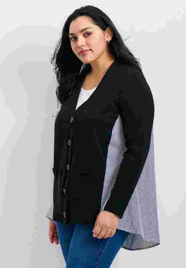 Ray Mix Media Button Thru Cardi image number 2