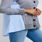 Ray Mix Media Button Thru Cardi image number 2