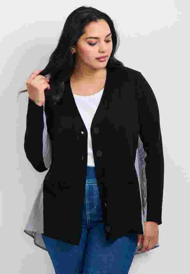 Ray Mix Media Button Thru Cardi image number 0