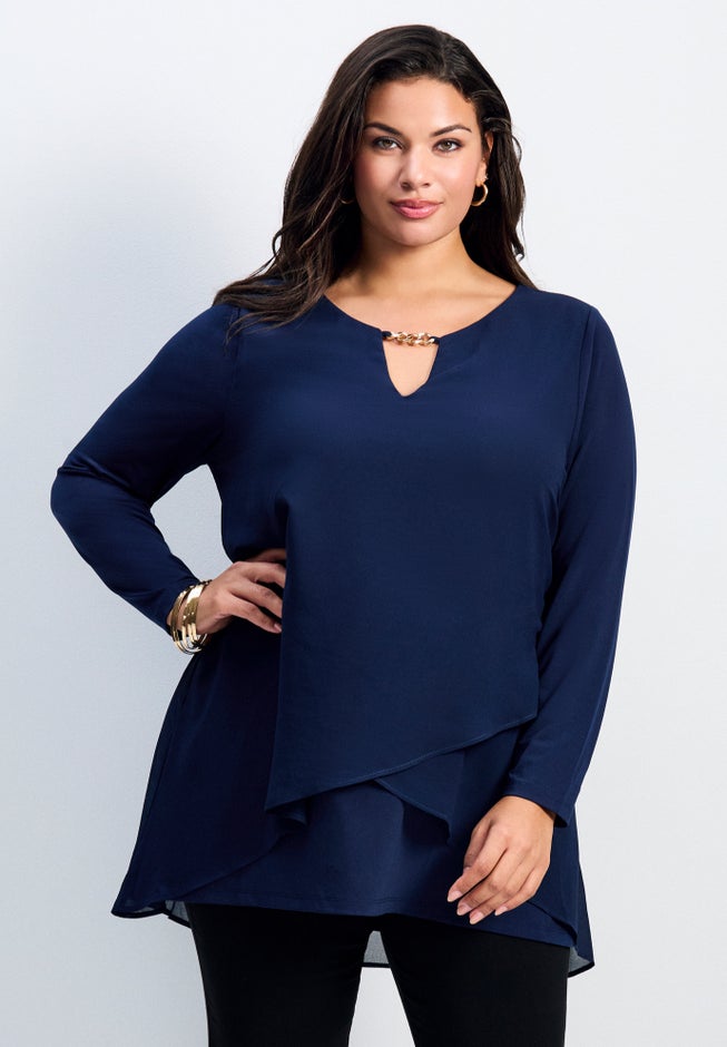 Fantasia Overlay Chain Tunic image number 0