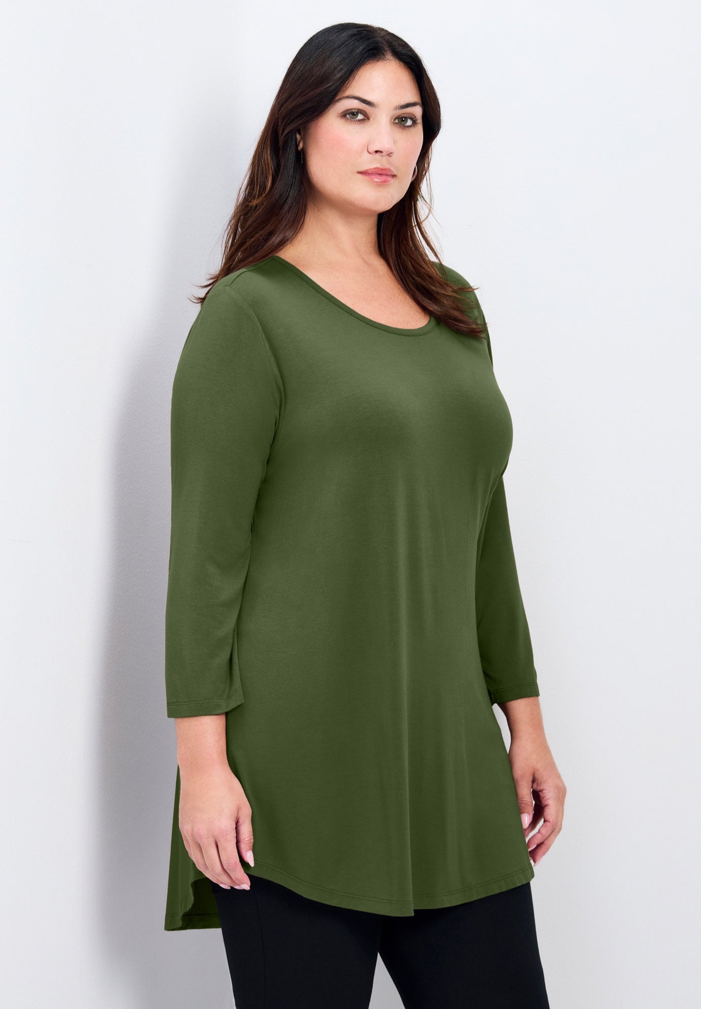 Sara Everyday Scoop Neck Tunic image number 1