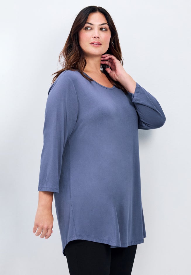 Sara Everyday Scoop Neck Tunic image number 1