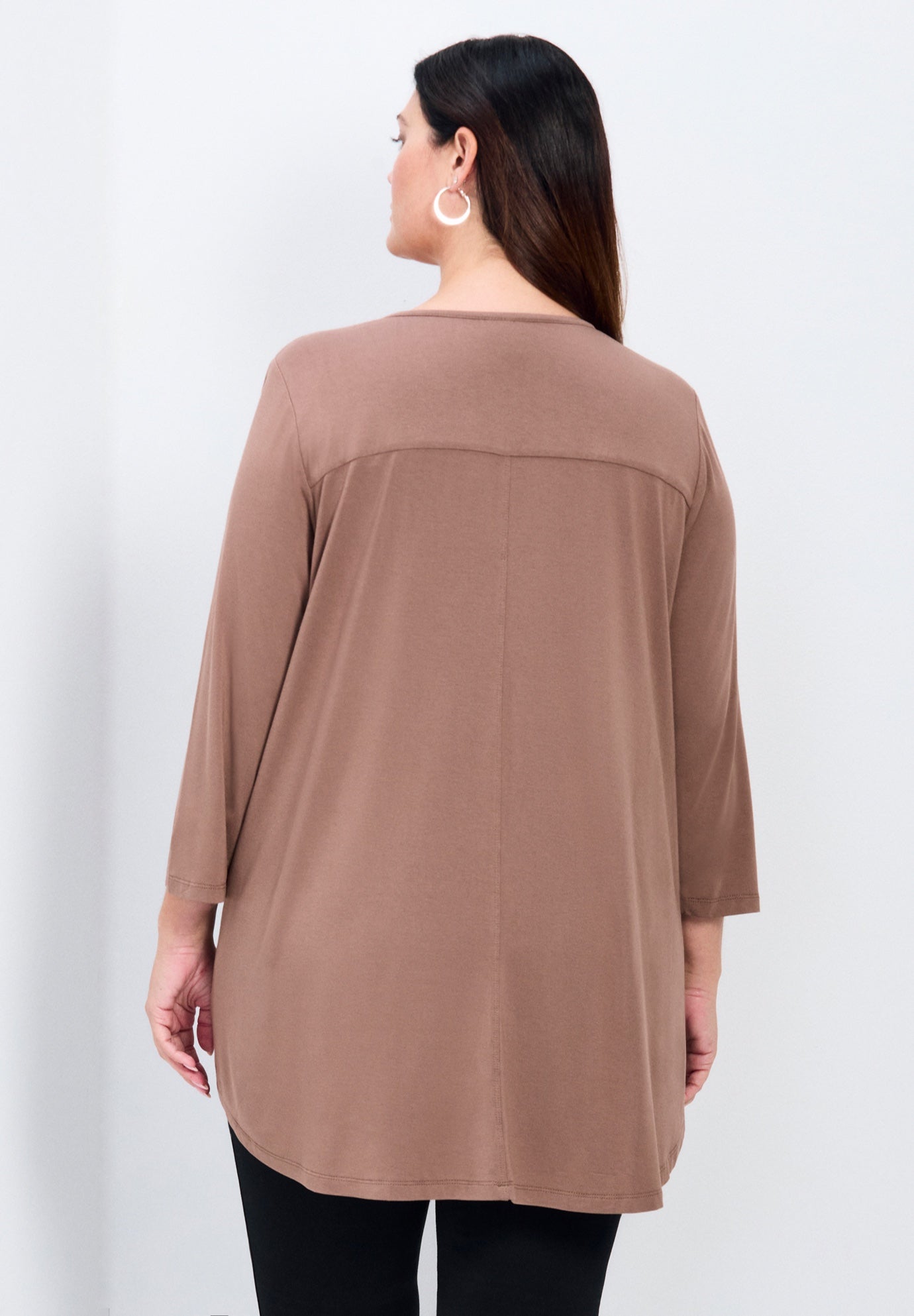 Sara Everyday Scoop Neck Tunic image number 2