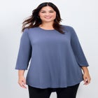 Sara Everyday Scoop Neck Tunic image number null