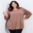 Sara Everyday Scoop Neck Tunic image number null