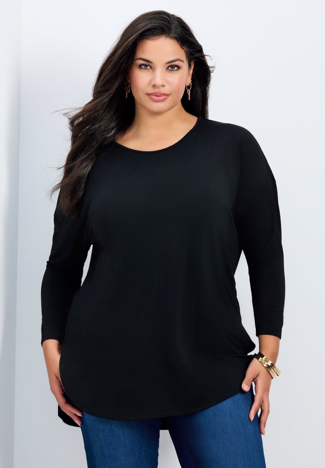 Faye Removeable Scarf Tunic image number 1