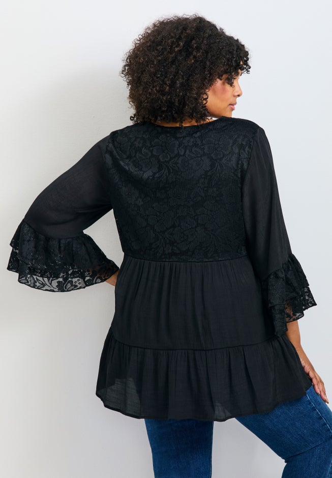 Wallflower Lace Detail Tunic image number 2