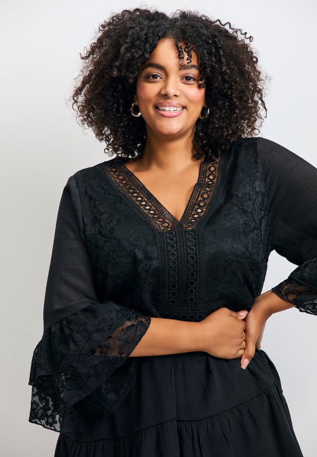 Wallflower Lace Detail Tunic image number 1