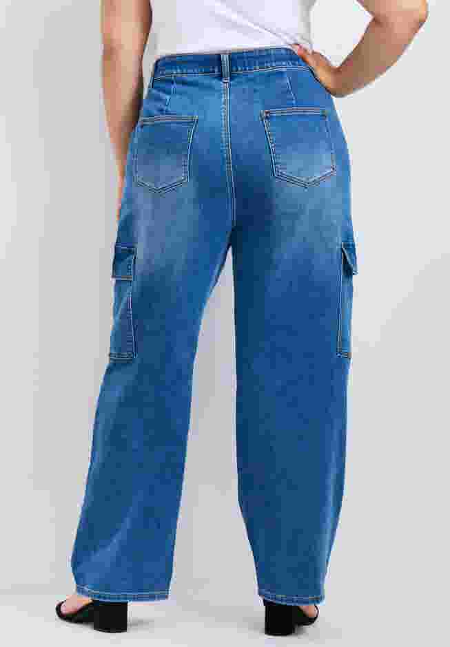 Cassidy Wide Leg Cargo Jean image number 1