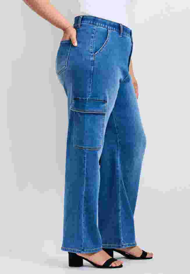Cassidy Wide Leg Cargo Jean image number 2