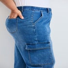 Cassidy Wide Leg Cargo Jean image number null