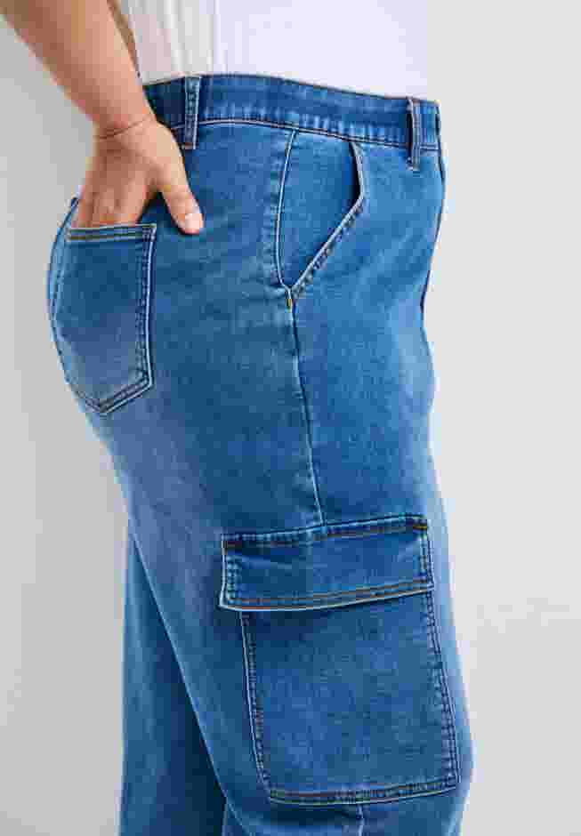 Cassidy Wide Leg Cargo Jean image number 3