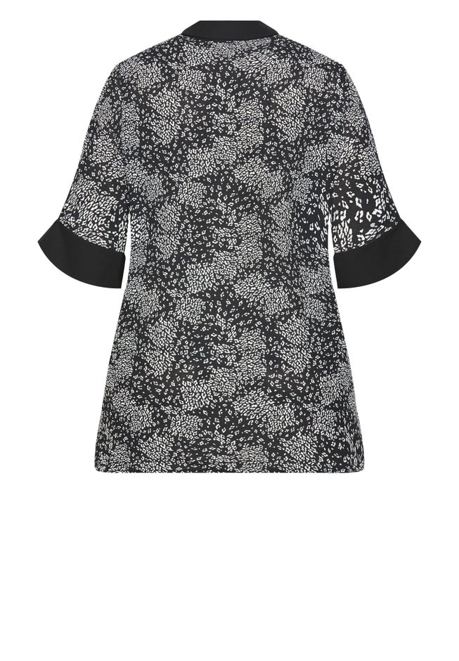 Presley Print Shirt image number null
