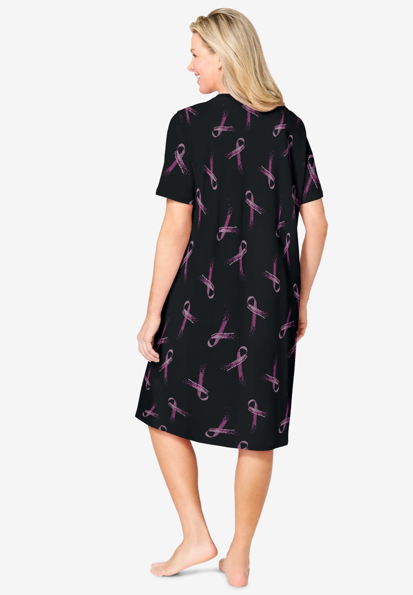 Catherines&reg; Breast Cancer Support Sleepshirt image number 1