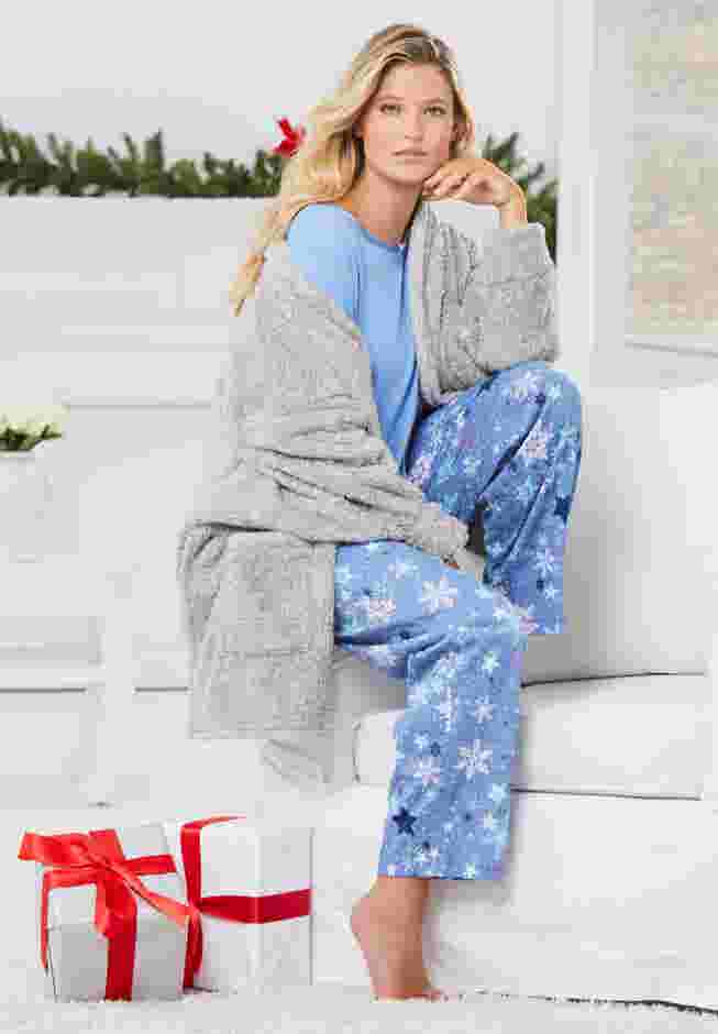 Dreams & Co.® Fluffy Bed Jacket. image number 5