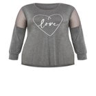 Mesh Sleeve Top image number null