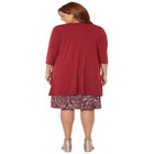 Soft Knit Jacket Dress image number 2