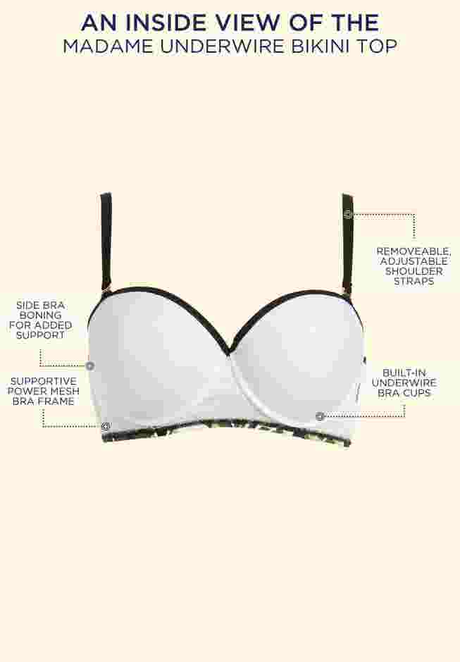 Madame Underwire Bikini Top image number 2