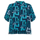 Longline Print Blouse image number null