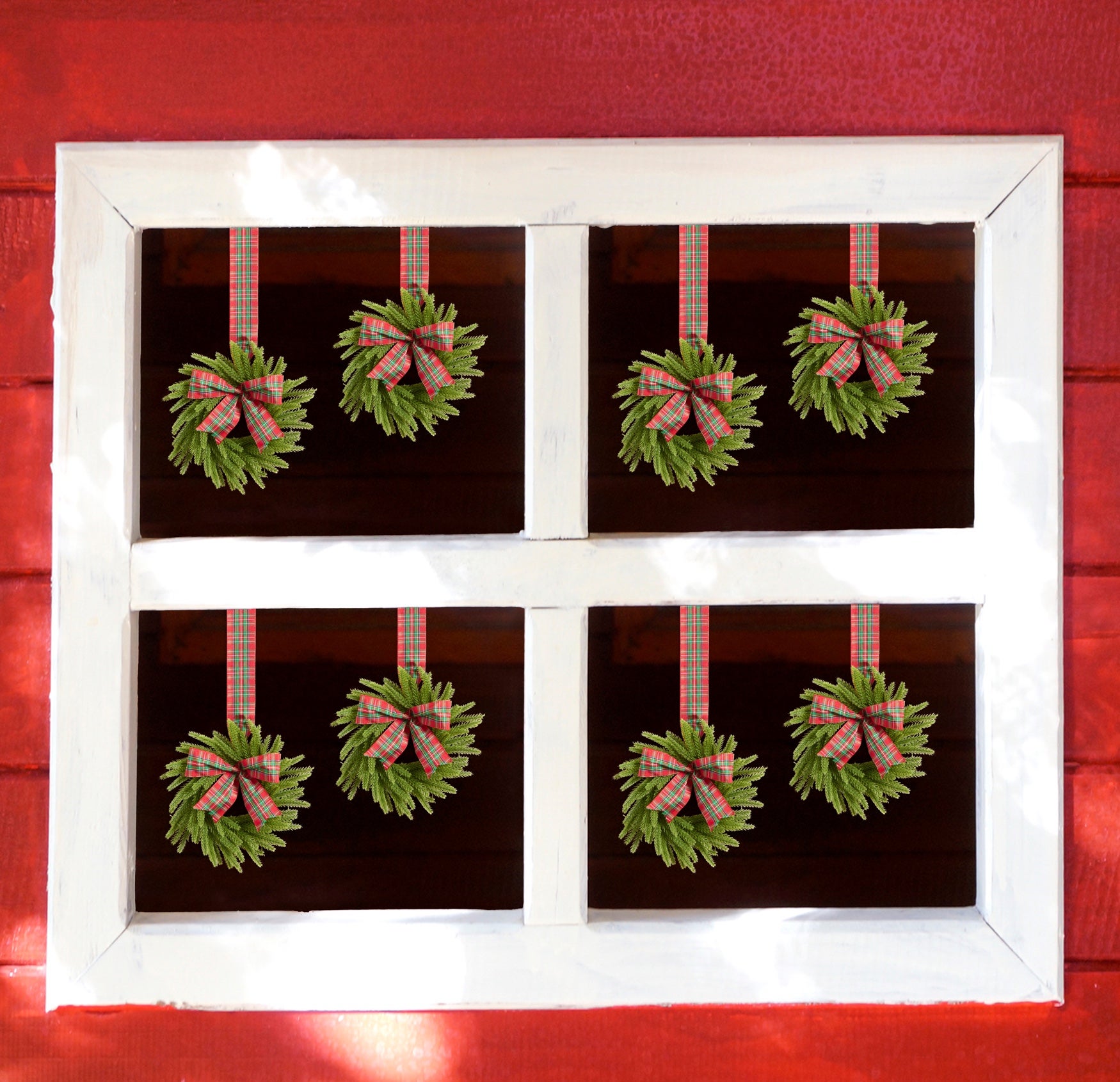 7" Mini Wreaths, Set of 8 image number 3