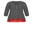 Malia Zip Border Top image number null