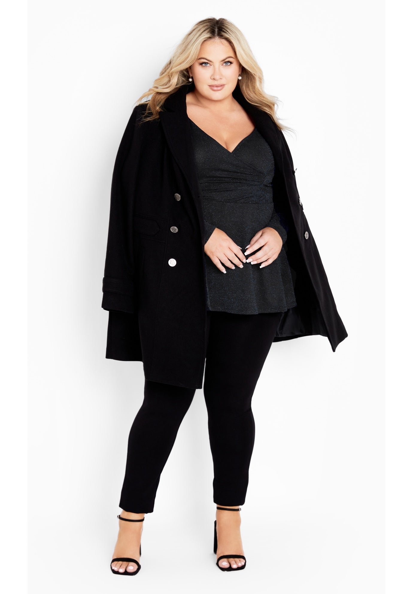 Glam Peplum Top image number 2