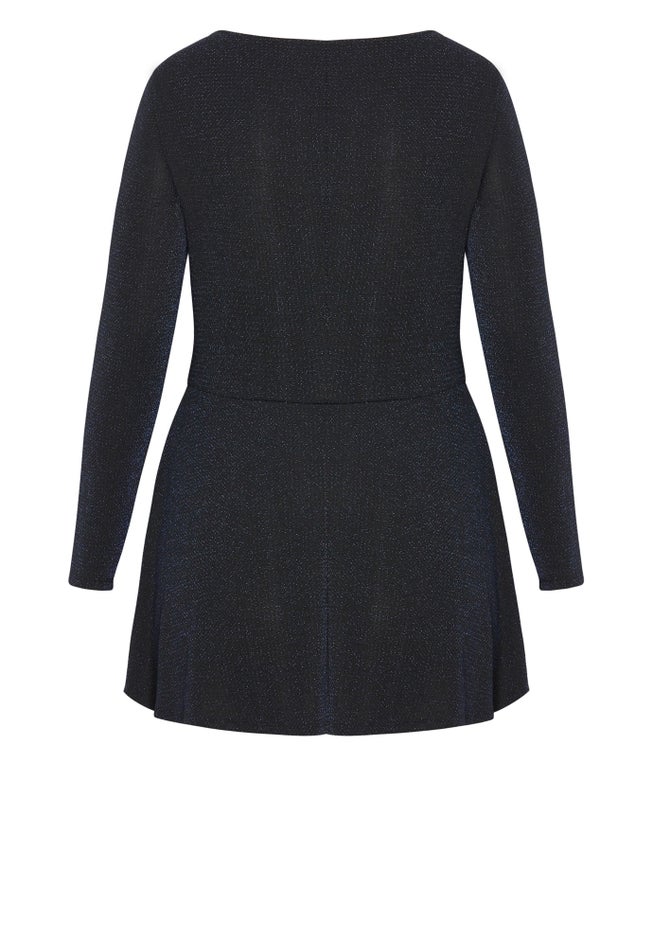 Glam Peplum Top image number 5