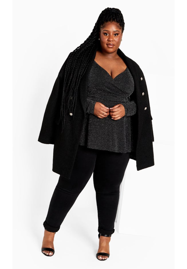 Glam Peplum Top image number 1