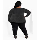 Glam Peplum Top image number null