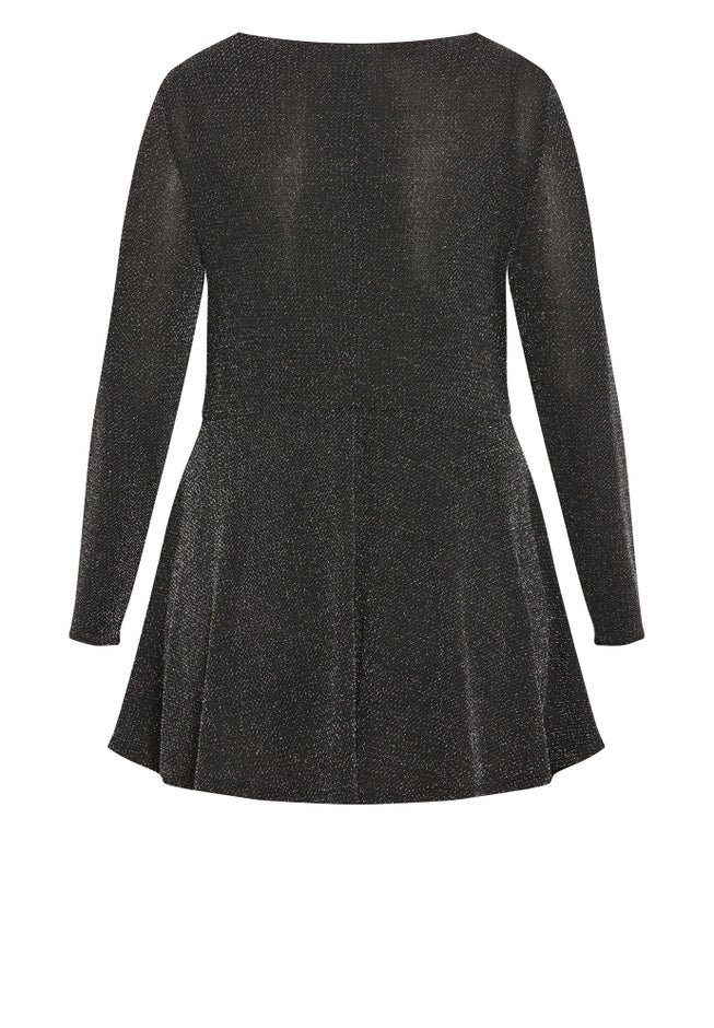 Glam Peplum Top image number 4